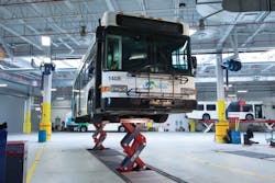 The Leigh and Northampton Transportation Authority (LANta) installed Stertil-Koni lifts into its new maintenace facility in Allentown, Penn.