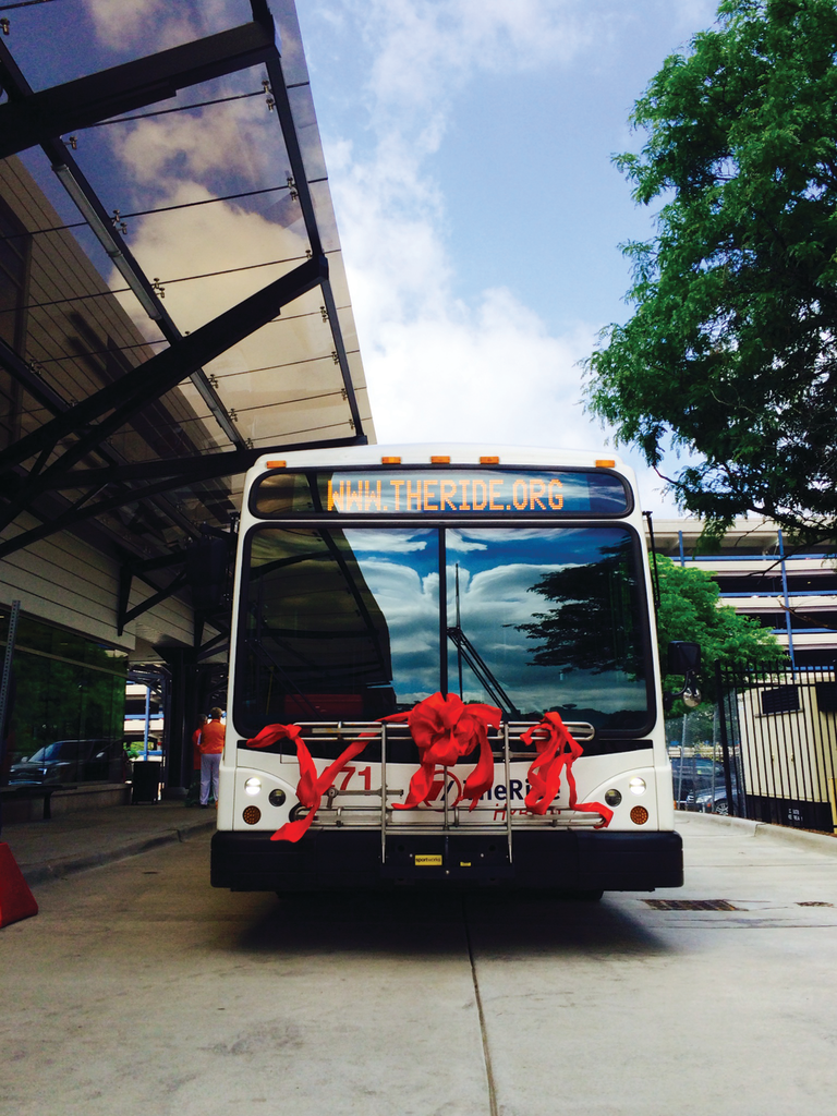 The $8.1 million project included demolition of the existing one-story building at 331 S. Fourth Ave. and constructing a new two-story Blake Transit Center that will serve as the AAATA&rsquo;s main downtown hub.