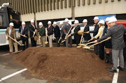 The Duluth Transit Authority (DTA) recently held the official groundbreaking ceremony for the beginning of construction of the new $28 million Multimodal Transportation Center.