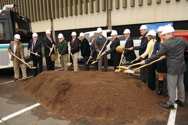 The Duluth Transit Authority (DTA) recently held the official groundbreaking ceremony for the beginning of construction of the new $28 million Multimodal Transportation Center.