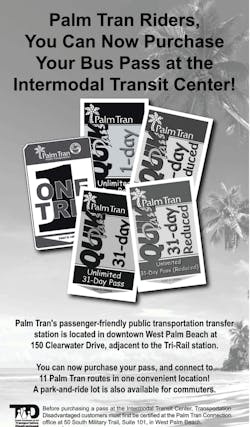 Palm Tran Connection customers can now get information 24 hours per day on the service with the implementation of an automated phone service.