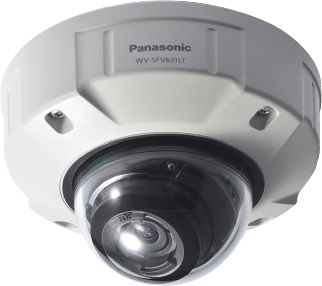 Panasonic System Communications Company of North America announced a new full HD 1080p outdoor vandal-resistant and waterproof fixed dome network camera (WV-SFV631LT).