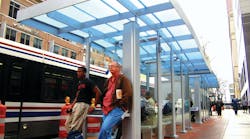 COTA has installed new bus shelters along High Street in downtown Columbus, Ohio. COTA has installed new bus shelters along High Street in downtown Columbus, Ohio.