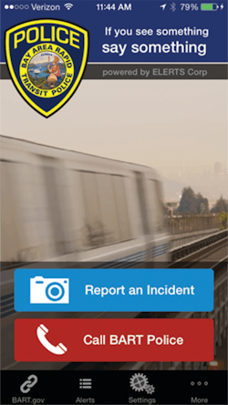 BART has unveiled a new app to allow riders an easier way to report crime along the system.