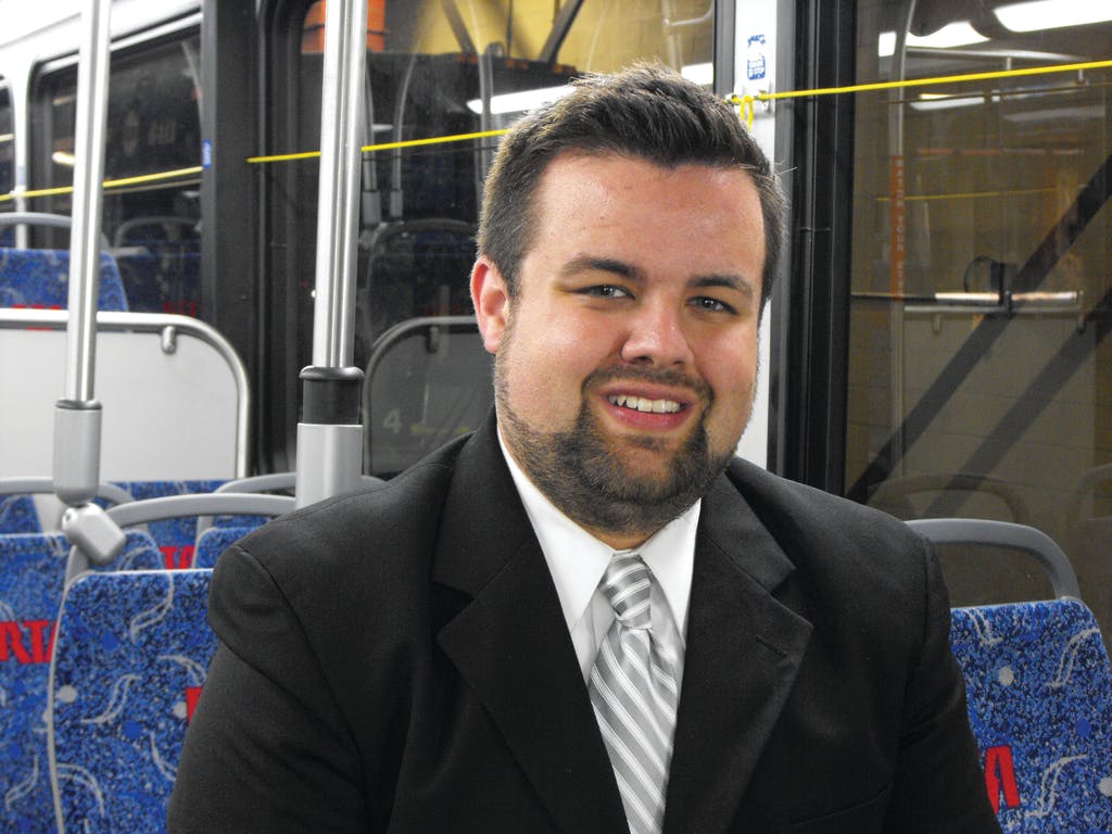 Jarrod Hampshire, equipment manager, Greater Cleveland Regional Transit Authority.
