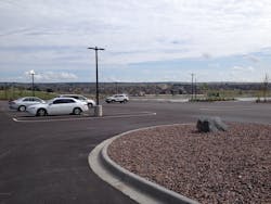 The Black Forest Park-n-Ride was primarily funded as part of a Congestion Mitigation and Air Quality (CMAQ) grant with the intent of reducing congestion within Colorado Springs and improving air quality.