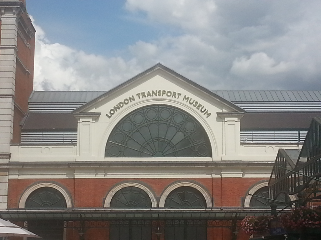 The London Transport Museum is located in the flower market building and dsiplays different transit vehicles used around the city from 1800 to the present.