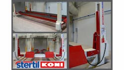 The new 4-post Stertil-Koni ST 4600 has a capacity of 132,000 lbs. and is ALI/ETL certified.