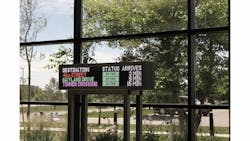 When passengers are trying to figure out how to navigate through a system —such as schedule or service notifications— implementing the use of color makes the message easier to comprehend, resulting in a faster response time. When passengers are trying to figure out how to navigate through a system —such as schedule or service notifications— implementing the use of color makes the message easier to comprehend, resulting in a faster response time.