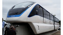 The fully automated, driverless Innovia monorail from Bombardier Transportation provides faster, high-capacity transportation. The fully automated, driverless Innovia monorail from Bombardier Transportation provides faster, high-capacity transportation.