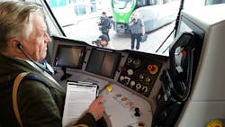 The Desiro City is Siemens’ UK platform for maximum flexibility and low energy consumption. The lightweight construction of the train and the bogies combined with an intelligent vehicle control system reduce the total energy consumption by up to 50 percen The Desiro City is Siemens’ UK platform for maximum flexibility and low energy consumption. The lightweight construction of the train and the bogies combined with an intelligent vehicle control system reduce the total energy consumption by up to 50 percen