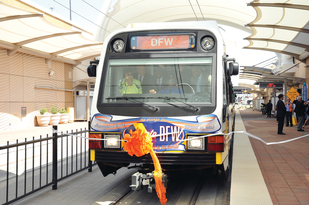 DFW Airport Station Connects DART to the World Mass Transit