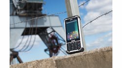 The new Nautiz X8 by Handheld is built to withstand tough environmental working conditions. The new Nautiz X8 by Handheld is built to withstand tough environmental working conditions.