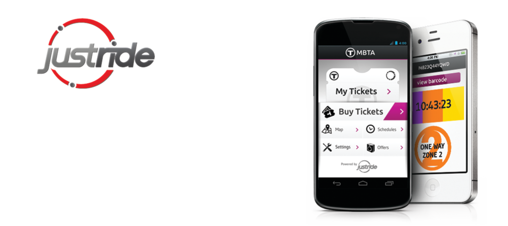 The Masabi JustRide ticketing system.