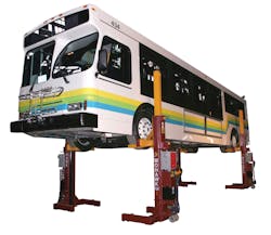 Mobile Column Lifts by Mohawk.