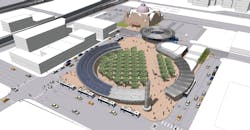 The Westside Multimodal Transit Center is meant to increase foot traffic and encourage transit-oriented development in San Antonio. The Westside Multimodal Transit Center is meant to increase foot traffic and encourage transit-oriented development in San Antonio.