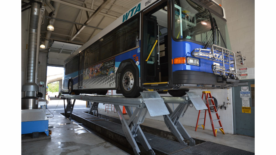 Stertil-Koni Wash Bay model of its popular Skylift series.