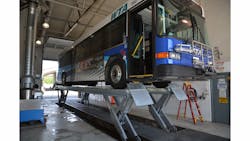 Stertil-Koni Wash Bay model of its popular Skylift series. Stertil-Koni Wash Bay model of its popular Skylift series.