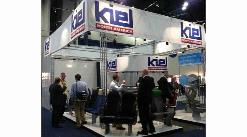 At the manufacturer&rsquo;s booth, APTA Expo visitors were able to have an in-depth overview over Kiel North America&rsquo;s wide selection of premium quality seating solutions for rail, buses, and coaches.