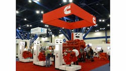 Cummins presented its comprehensive engine lineup for public transportation customers at the APTA Expo in Houston. Products available for both transit bus and rail markets were on display.