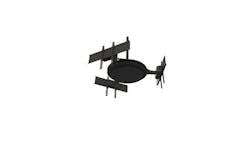 The DST980 ceiling mount. The DST980 ceiling mount.
