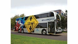 Alexander Dennis announced the sale of $50 million in Enviro500 buses at APTA Expo Alexander Dennis announced the sale of $50 million in Enviro500 buses at APTA Expo