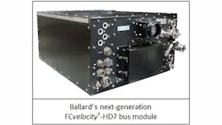 Ballard's FCvelocity-HD7 bus module. Ballard's FCvelocity-HD7 bus module.