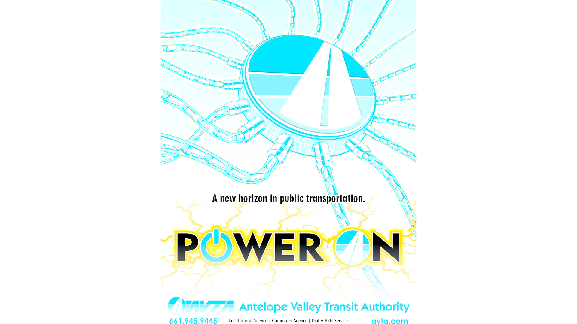 AVTA won an Ad Wheel award from APTA for its Power On ad campaign.
