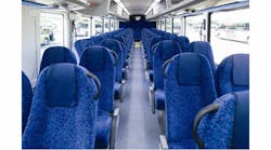 All of Houston Metro&apos;s new MCI Commuter Coaches are equipped with Avance 2010 recliner seats manufactured and designed by Kiel. The company&rsquo;s signature light weight and ergonomic styling provides an utmost level of travel comfort. Photo courtesy of Motor