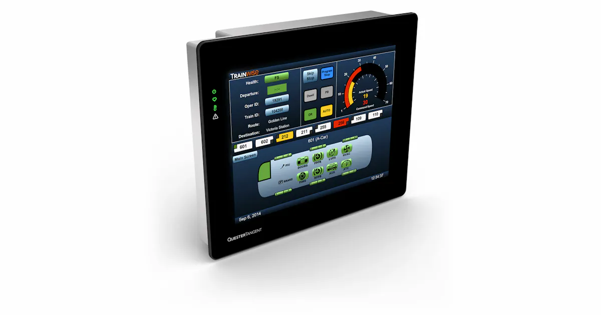 Train Monitor Display TrainWise Display | Mass Transit