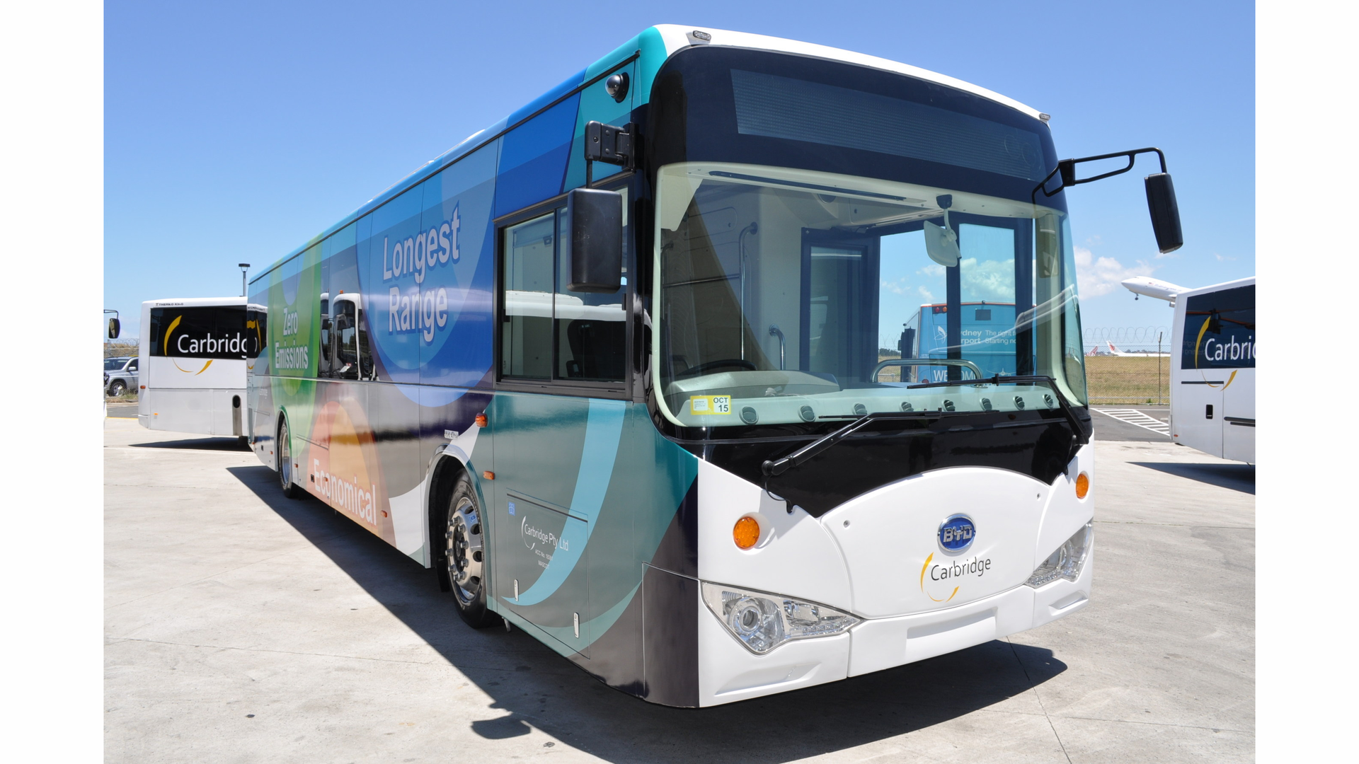 The Sydney International Airport's First Battery Electric Bus