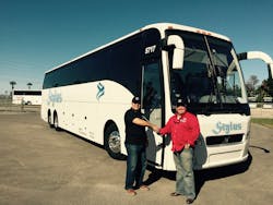 Prevost has delivered new coaches to Stylus of Orlando, Florida.