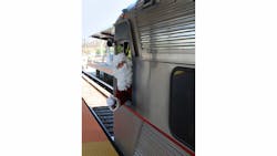 PATCO will get into the holiday season with Santa's Silver Sleigh picking up passengers Dec. 6. PATCO will get into the holiday season with Santa's Silver Sleigh picking up passengers Dec. 6.