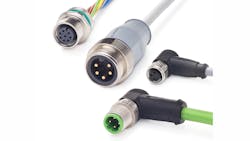 Harting has expanded its M8 and M12 cable assembly offerings.