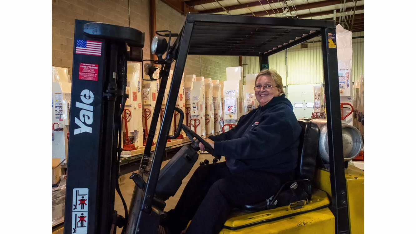 Robyn Collier has been named warranty coordinator for Stertil-Koni.