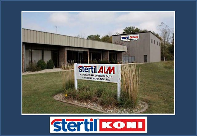 Stertil ALM purchased land adjacent to its Streator, Illinois plant for planned expansion of the facility.