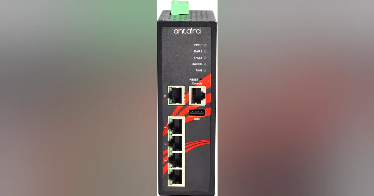 Antaira Technologies Introduces New 5-Port Managed Switch Line | Mass ...