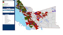 Measure BB did well in urban areas well served by AC Transit, but failed in suburban areas with little or no transit service.