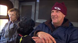 Eclipse occasionally rides the bus solo to get to the dog park, where her owner meets up with her. Eclipse occasionally rides the bus solo to get to the dog park, where her owner meets up with her.