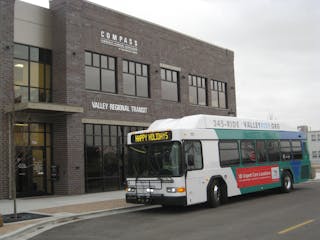Valley Regional Transit and the local MPO COMPASS, share a building in Meridian, Idaho, to keep staff close with each other to maintain a cooperative working relationship.