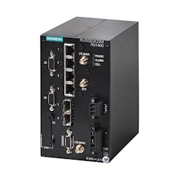 Ruggedcom RX1400 cellular router by Siemens Ruggedcom RX1400 cellular router by Siemens
