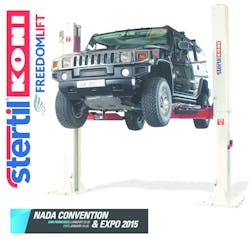 Stertil-Koni will display the Freedom Lift at NADA in San Francisco. Stertil-Koni will display the Freedom Lift at NADA in San Francisco.
