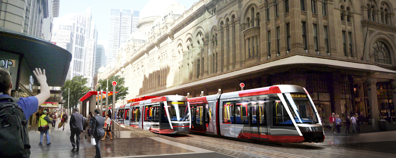 Alstom is responsible for the integrated tramway system which includes the design, delivery and commissioning of 30 coupled Citadis X05 trams, power supply equipment, including APS -ground power supply- over two kilometres, signalling systems.