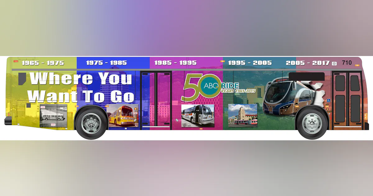 Albuquerque Rabid Bus ABQ Ride Bus Showcases 50 Years of Albuquerque Transit | Mass Transit