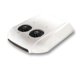 Units feature an aluminum body encased by ultramodern, UV-protected ABS acrylic cover and evaporator blowers oriented to support center aisle ducting or freeblow air distribution with maximum air flow. Units feature an aluminum body encased by ultramodern, UV-protected ABS acrylic cover and evaporator blowers oriented to support center aisle ducting or freeblow air distribution with maximum air flow.