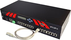 The STE-708 and STE-716 series has an IP30 case design and is built to withstand industrial networking hazards like shock, drop, vibration, electromagnetic interference and temperature extremes (-20° to 70° C). The STE-708 and STE-716 series has an IP30 case design and is built to withstand industrial networking hazards like shock, drop, vibration, electromagnetic interference and temperature extremes (-20° to 70° C).