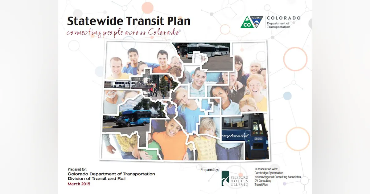 CDOT Adopts New Statewide Transportation Plan | Mass Transit
