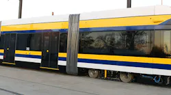 The vehicle, which was a designed and built by Brookville Equipment Corp. of Pennsylvania, will be the first streetcar in the United States that utilizes wireless traction power.