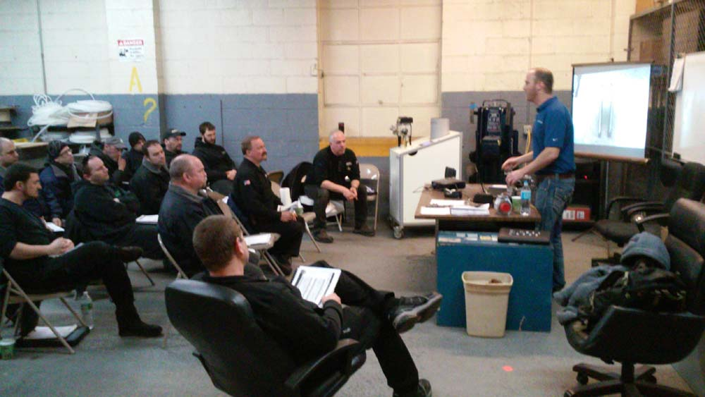 Maxton Manufacturing Co. provided two CET training sessions on Maxton valves at Jersey Elevator Co. Inc, in Aberdeen, N.J.