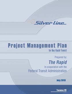 Silver Line Project Plan for Bus Rapid Transit Silver Line Project Plan for Bus Rapid Transit